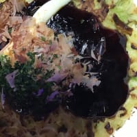 昼食　ごっつ旨いお好み焼き
