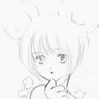 『ラフ描写＊小僧と言えば、ねずみ』作画：MACHO