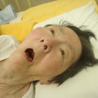 ４月９日、一人での面会でした