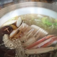 母方の実家へ新年のご挨拶とカニ鍋～♪