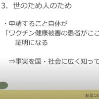全国有志医師の会からの共同声明　コロワク副反応　救済制度、申請方法