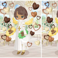 ニコッとタウン　2025年2月(6) 小鳥と聖なる外套 ～White Chocolate Heart～