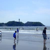 昨日の鵠沼海岸