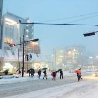 東京は大雪