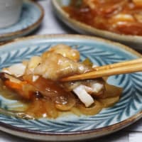 鱈の甘酢あんかけ