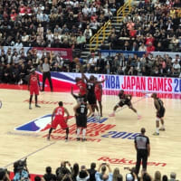 NBA JAPAN GAME観戦行ってきました～♬