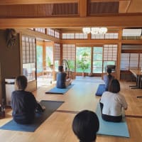 木津川市　日々舎　古民家ヨガ
