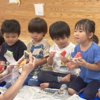 夏は元気に！すいかわり！！！（幼児）