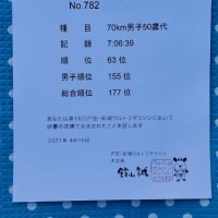 第16回戸田・彩湖ウルトラマラソン に参加