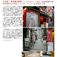 散策(食事編568)　｢東京中心南－740｣　赤札屋 新橋店　