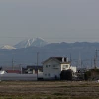 赤城山(武尊山、上越国境、男体山方面)