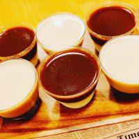 コーヒーとミルクのゼリー
