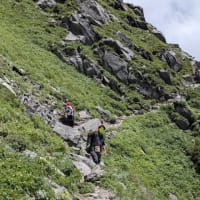 孫の山岳旅行