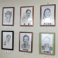 愛媛新聞フジカルチャースクール似顔絵講座作品展の開催
