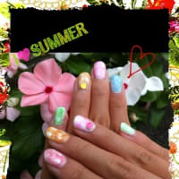 8月ネイル