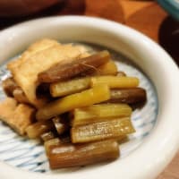 フキの煮物