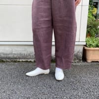 denier 涼しいギンガムチェックパンツ