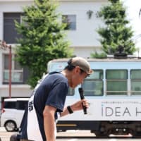 ランニング遊説16km