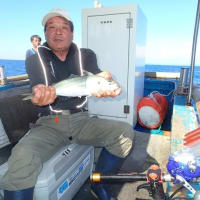 汐巻で、魚～イカのリレー釣り(2025/6/29)