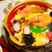 岡山ばら寿司の夕食