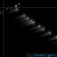 今から30年前、SL9彗星が木星に激突