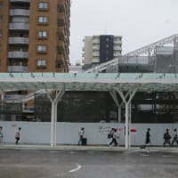 新潟駅にせきとりがやってきた