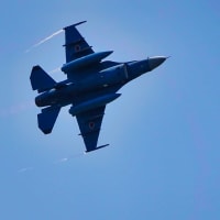 美保基地航空祭　Ｆ-2機動飛行訓練　もちろん動画あり