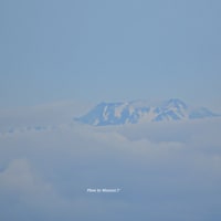 久し振りに立山連峰