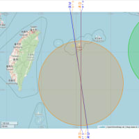 6月3日　乙女座上弦の地図
