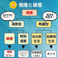 違い板　～　倒産　と　破産