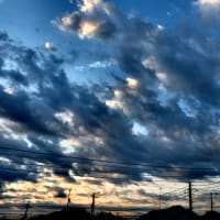 朝の雲