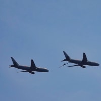 美保基地航空祭2024④　空中給油輸送機 KC46A　動画あり