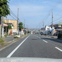 このあたりの道　