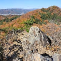 足利・紅葉の大坊山から山頂番屋まで