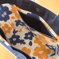 【ハンドメイド】ラミネートのトートバッグ完成しました