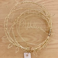 ワイヤーリース入荷