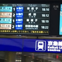 羽田空港からの京急線