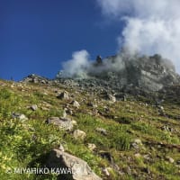 山には秋の足音・焼岳