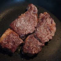 江別市酪農大学　黒毛和牛ステーキ