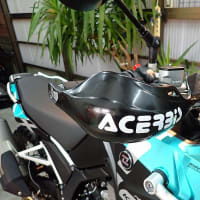 KOVE 800X-RALLY に、新製品のアシストサイドグリップを取付けてみました！持ち手が増えて安心ですね！