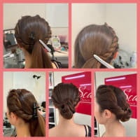 社交ダンスのヘアセットを習って来ました！