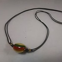 水紋天珠のネックレス