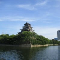 夏の広島城　猛暑日が続く広島の街・・・炎天下のもとのテクテク散歩は危険！熱中症や体調管理にお気をつけくださいね
