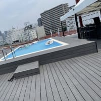 中之島サウスピアでバーベキュー