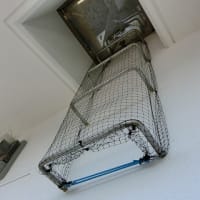 鹿児島市・鴨池のマンションで鳩対策の防鳥ネットを設置いたしました。