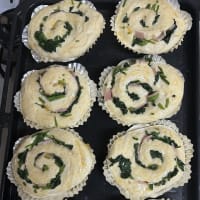 ほうれん草ベーコンパン　