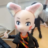 セリアドールでブンブンジャーのゲンバードさんを作成してみた！