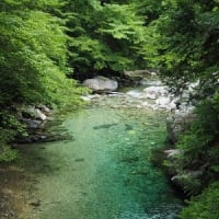 木曽　阿寺渓谷へ