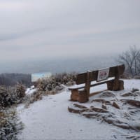 雪の生駒山