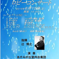 ロビーコンサート　2019/6/15（土）14:00～